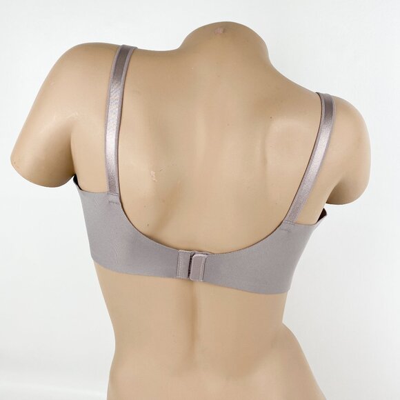 Women's Warner's Underwire Bra size 38D Light Purple Silky Fabric - Picture 5 of 6